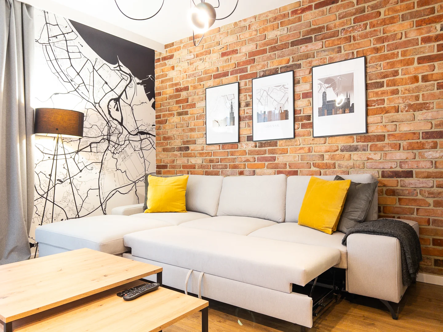 Apartament z dwiema sypialniami przy Stoczni